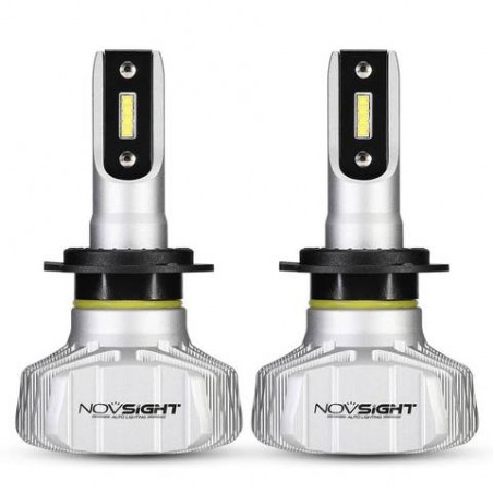 Novsight LED Headlight 50W/Pair 6500K 10000LM/Pair